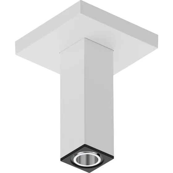 Hansgrohe Brusearm 10 cm, Mat Hvid