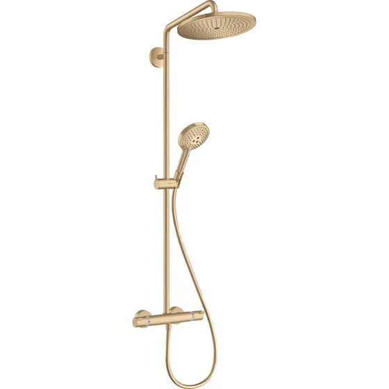 Hansgrohe Croma Select S 280 brusesæt, børstet bronze, vandbesparende