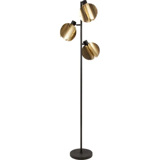 Osram Decor Folded Globe gulvlampe i gyldent stål