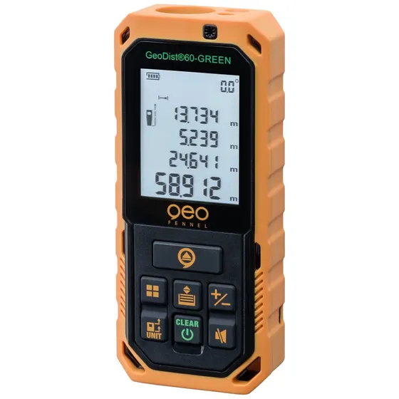 Geo-fennel GeoDist 60 Grøn Laser-afstandsmåler