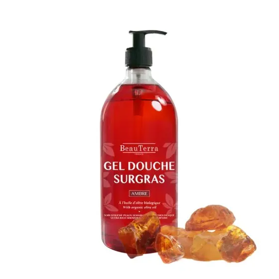 Beau Terra Ultra Rich Shower Gel Amber, 1000ml