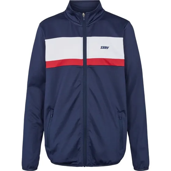 ZERV Peacock Training Jacket Junior Navy
