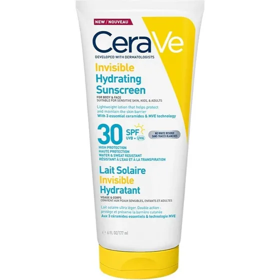 CeraVe Invisible Hydrating Sunscreen SPF 30 - 177 ml