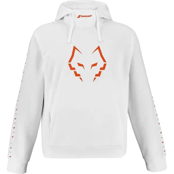 Babolat Hood Sweat Juan Lebron - White