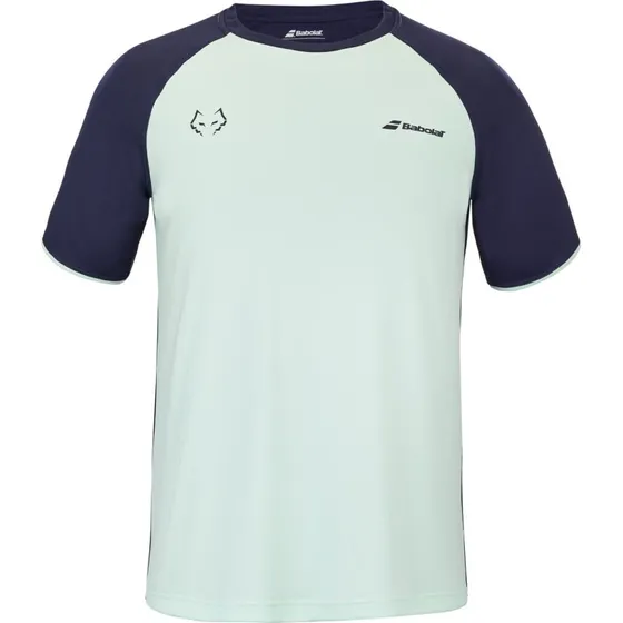 Babolat Crew Neck Tee Juan Lebron Misty Jade