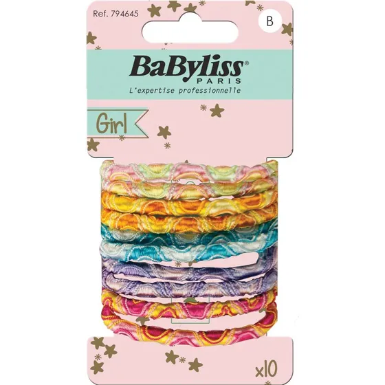 BaByliss KIDS Multi Colors Elastics 10 stk.