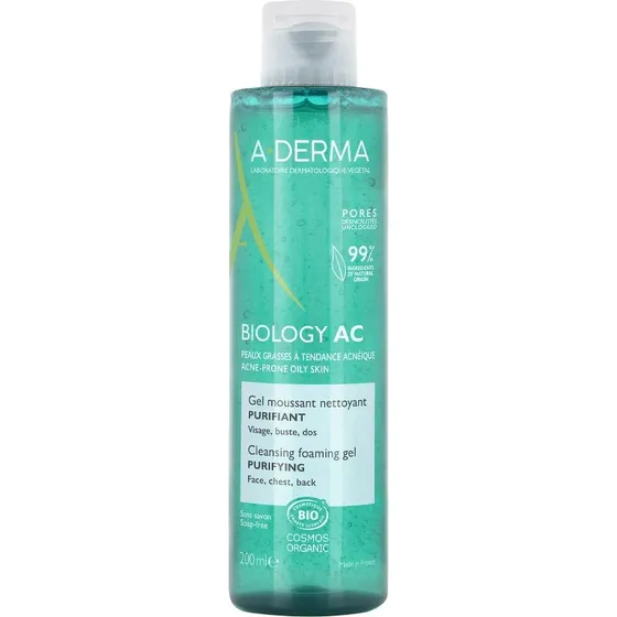 A-DERMA Biology AC Cleansing Foaming Gel 200 ml