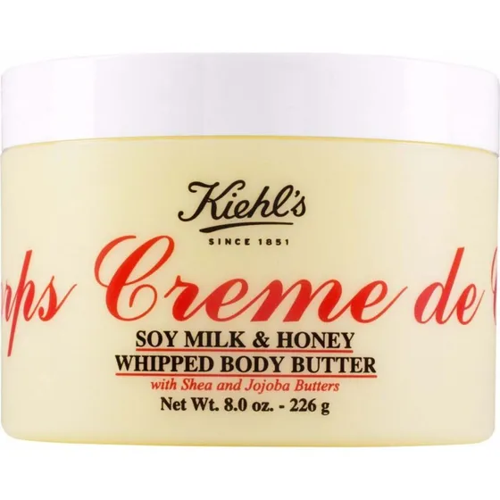Kiehl's Creme de Corps Soy Milk & Honey Whip Body Cream 226g