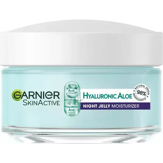 Garnier Skinactive Aloe Vera Hyaluronic Night Moisturizing Jelly 50 ml
