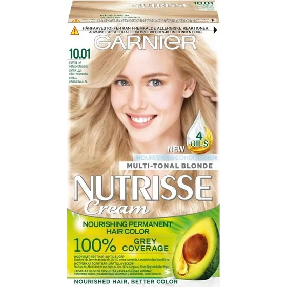 Garnier Nutrisse Cream 10.1 Extra Light Pearl Blond 160 ml