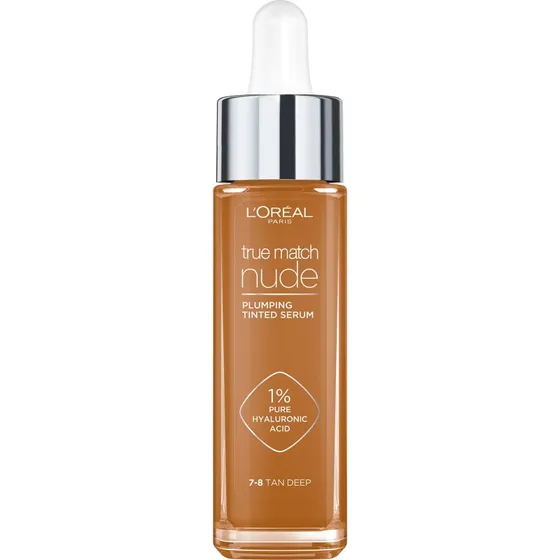 L'Oréal Paris True Match Nude Plumping Tinted Serum 7-8 Tan-Deep