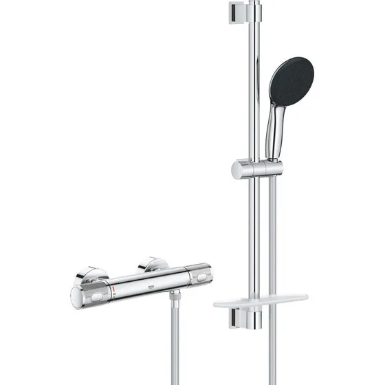 Grohe Precision Feel brusesæt, vandbesparende, krom