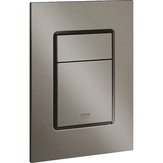GROHE Skate Cosmo Betjeningsplade S, 2-skyl, børstet hard graphite