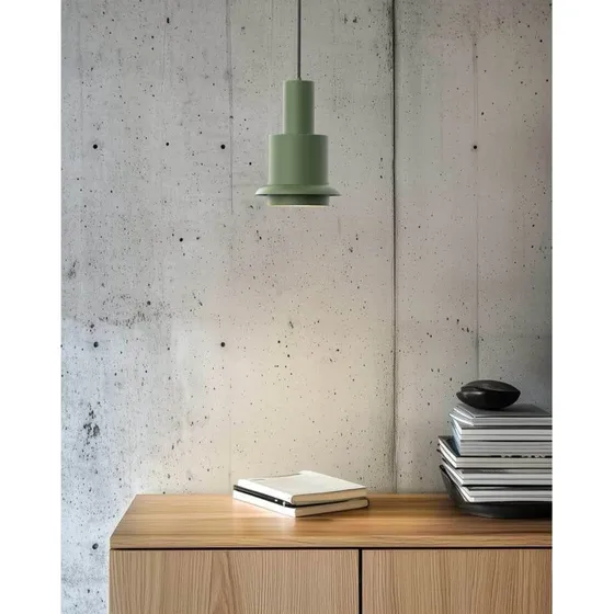 DCWéditions Chaumont Pendel Ø19xH28 - White/Green