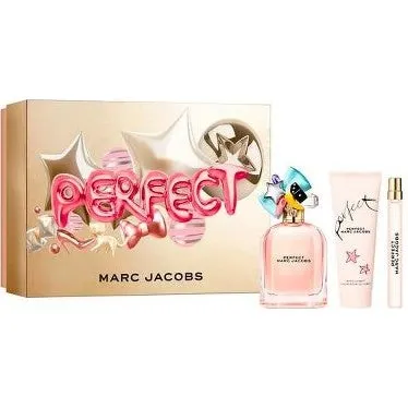 Marc Jacobs Perfect Gaveæske: EDP 100ml, Mini 10ml & Bodylotion 75ml