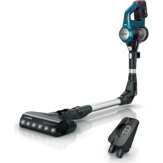 Bosch Unlimited 7 BSS71125AH 2‑i‑1 poseløs stavstøvsuger, sort/blå