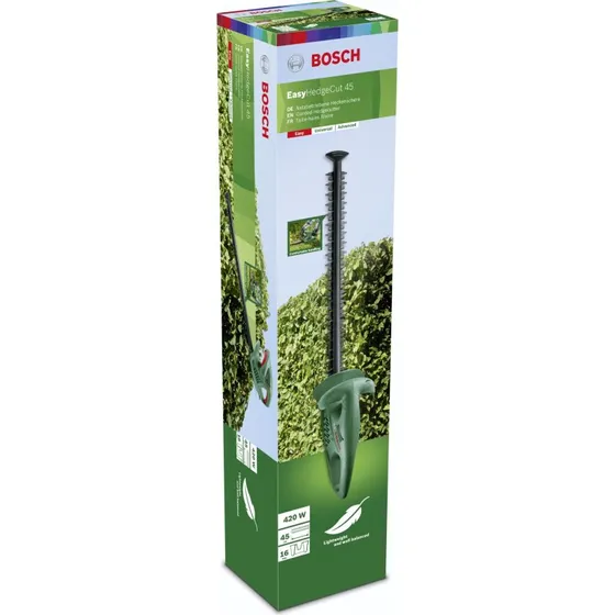 Bosch EasyHedgeCut 45 – 420 W hækkeklipper (45 cm, 2,6 kg)