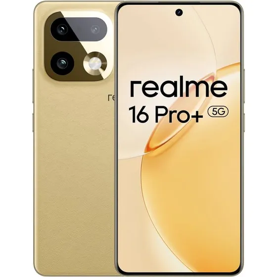 realme 16 Pro+ 5G 256GB 8GB RAM 6.8" Guld