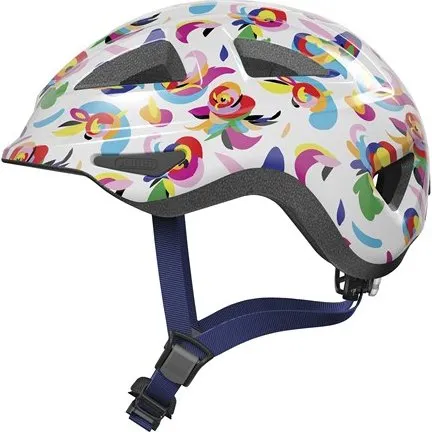 ABUS Anuky 2.0 Børnehjelm - White Parrot - Medium (52-57 cm)