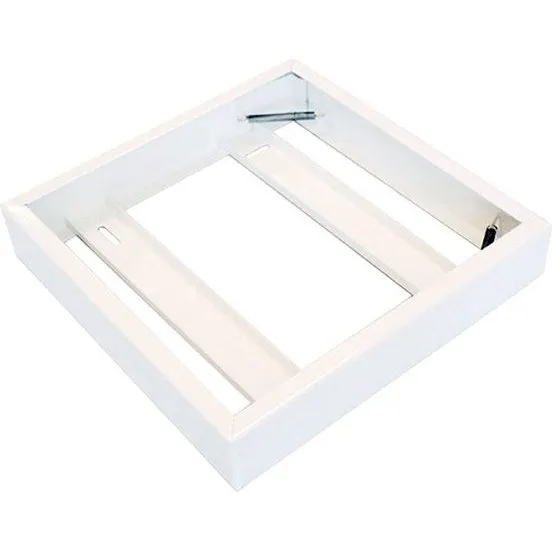 Ramme til udvendig montering 60x60 - Hvid