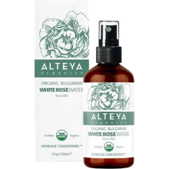 Alteya Organics Økologisk Bulgarsk Hvid Rosenvand 120 ml