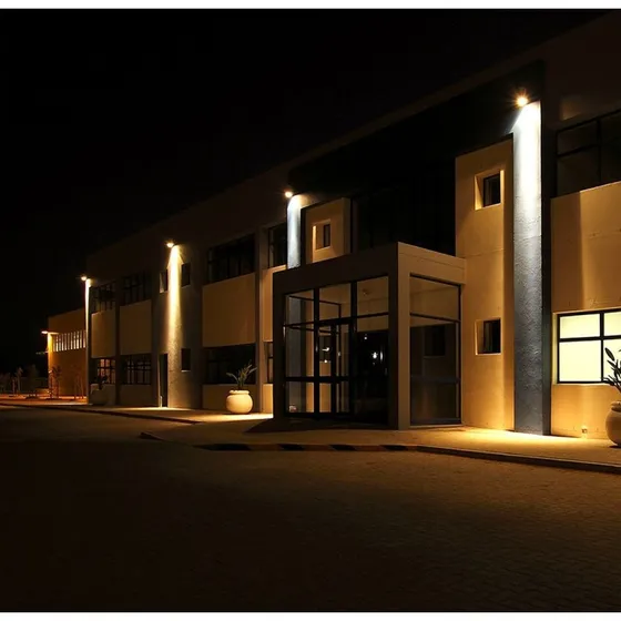 V-Tac 10W LED Projektør - Sort, 4000K, IP65