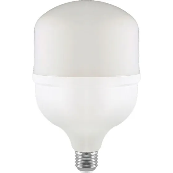 T140 LED Pære 50W E27 - 6500K med E40 adapter