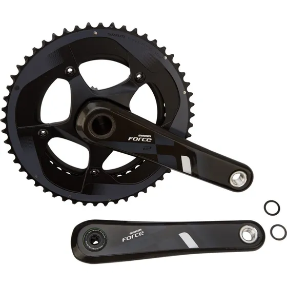 SRAM Force GXP kranksæt 53/39T 172,5 mm 2x11 Yaw (sort)