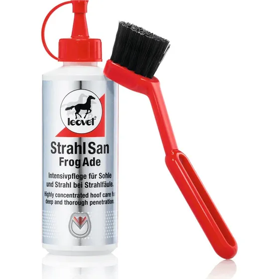 Leovet FrogAde Sur Stråle Pleje med Børste, 200 ml