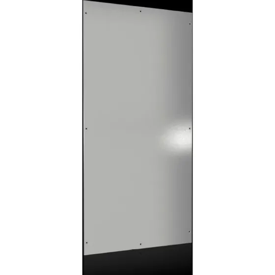Rittal 8100.245 Sideplade til elektronikskab, stål, grå, IP55