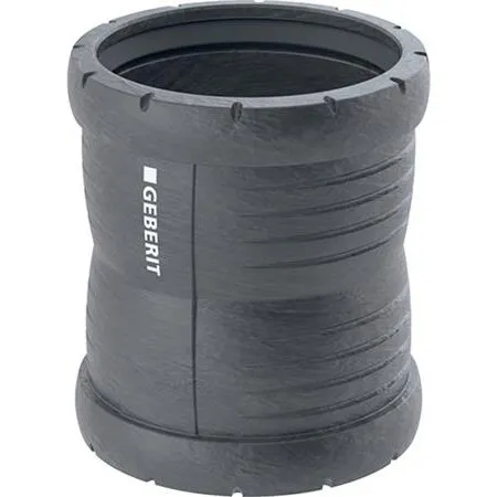 Geberit 393.316.14.1 Silent-Pro dobbelt stikmuffe 75mm
