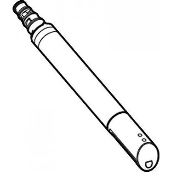 Geberit douchearm til AquaClean Mera, hvid/krom