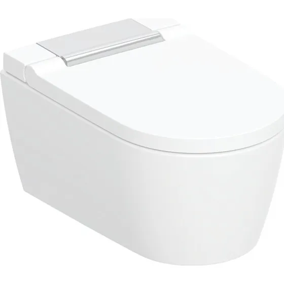 Geberit AquaClean Sela douchetoilet, hvid/krom