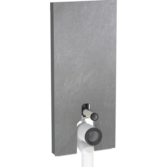 Geberit Monolith Plus cisterne til back-to-wall toilet, 114 cm, skiferlook