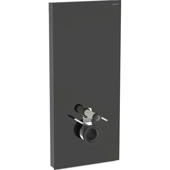 Geberit Monolith Plus cisterne, 114 cm, sort glas