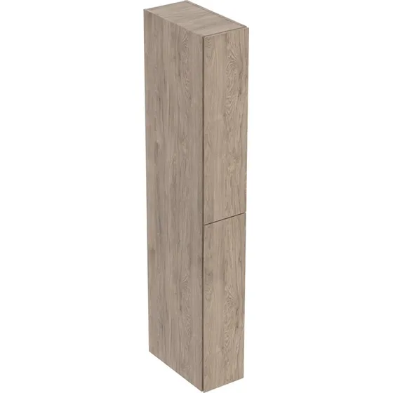 Geberit Acanto højskab 24x180 cm i nøddetræ