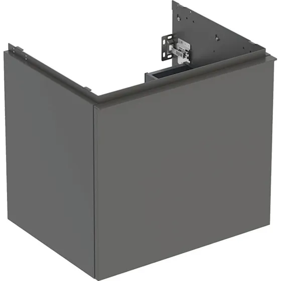 Geberit Acanto underskab, 59,2x47,5 cm, mat grå