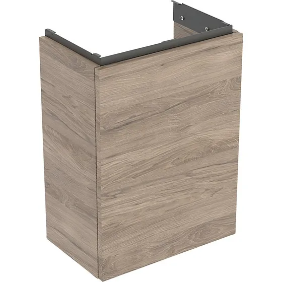 Geberit Acanto underskab med låge, Nøddetræ, 392x539mm