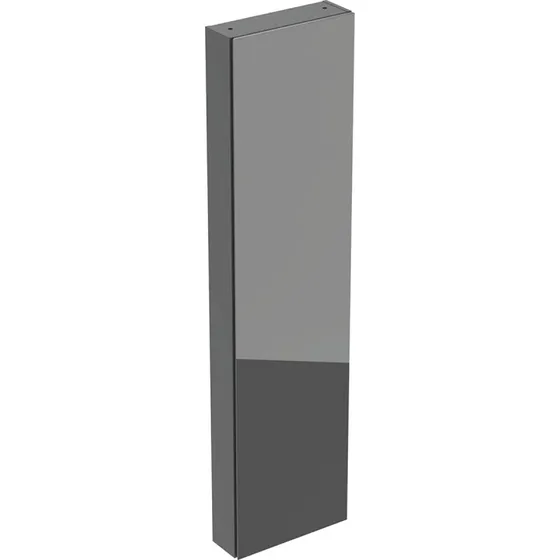 Geberit Acanto højskab 45x180 cm, grå glas