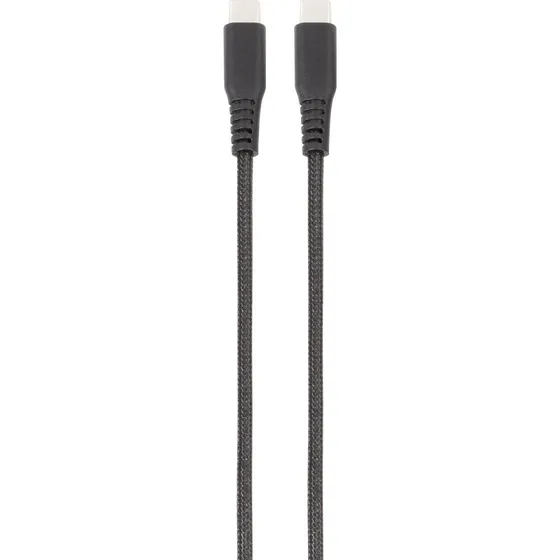 Vivanco USB-C til USB-C kabel, sort, 1,5 meter