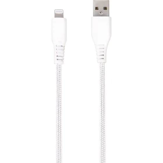 Vivenco LongLife MFi Lightning til USB-A ladekabel, 0,5 meter