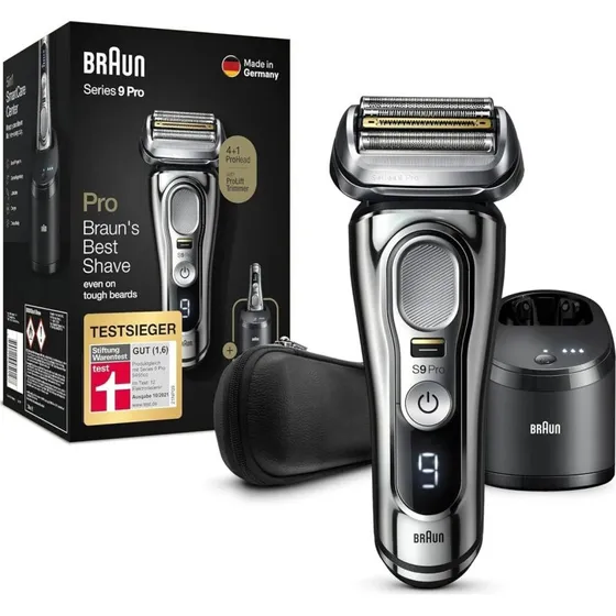 Braun Series 9 Pro elektrisk barbermaskine 4+1, ProLift, sort