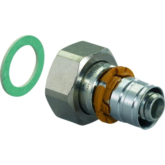 Uponor S-Press PLUS kobling 20 mm x 3/4'' med omløber