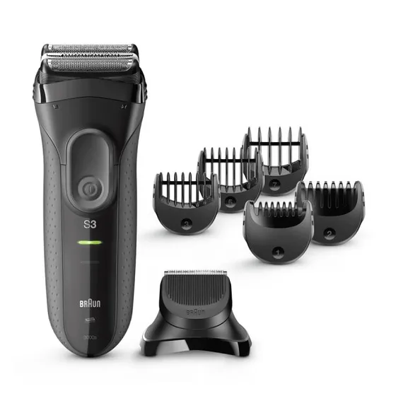 Braun Series 3 3000 BT skægtrimmer, sort — 45 min