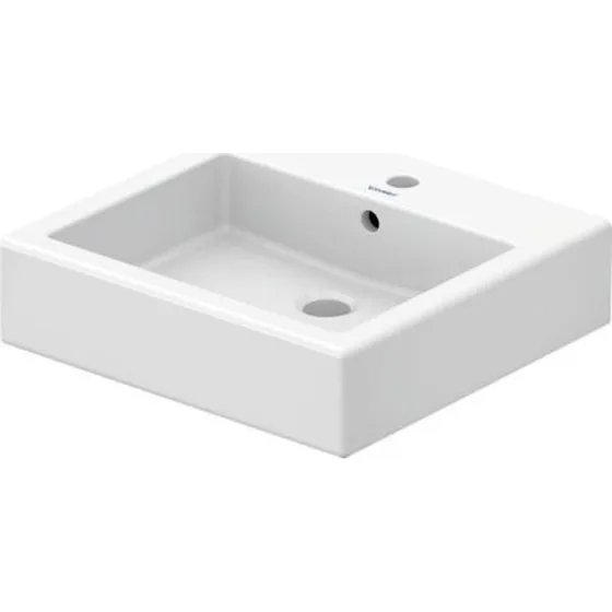 Duravit Vero håndvask 50x47 cm, hvid med WonderGliss