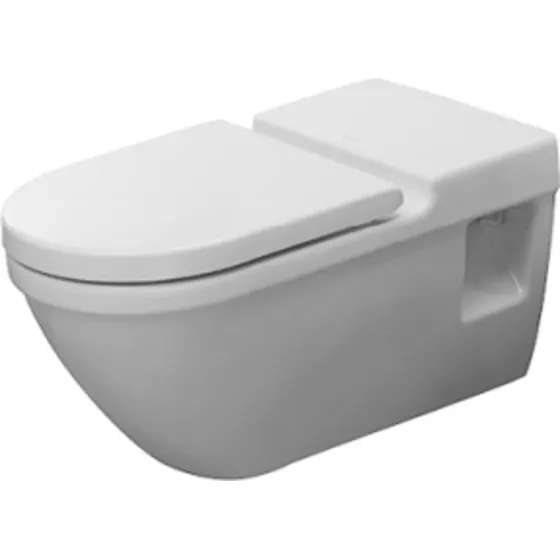Duravit Starck 3 Vital væghængt toilet med WonderGliss, hvid