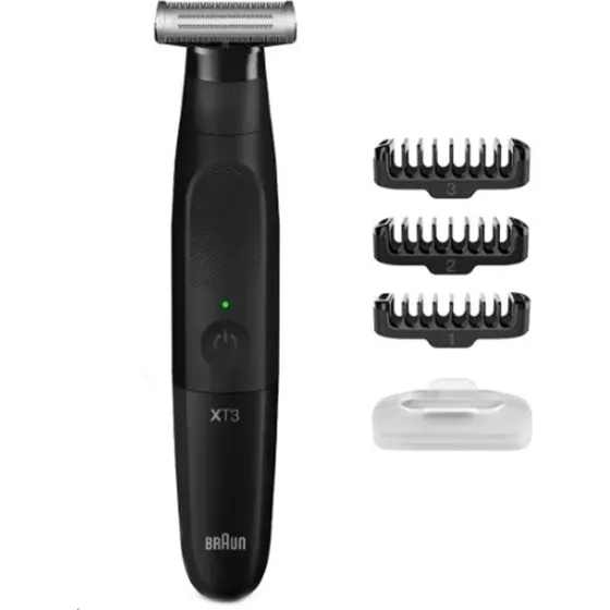 Braun Series X XT3100 skægtrimmer, sort, trådløs