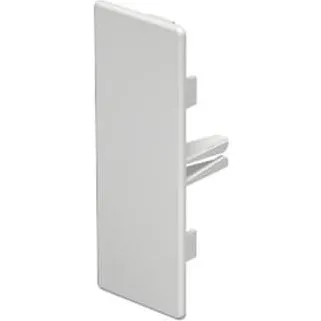 OBO WDK Endestykke 40x110 mm Hvid RAL 9016