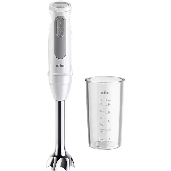 Braun Multiquick 5 MQ 50001 M stavblender 1.000 W – hvid/grå