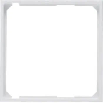 Berker Adapter ramme 50x50mm hvid til Actassi indsats